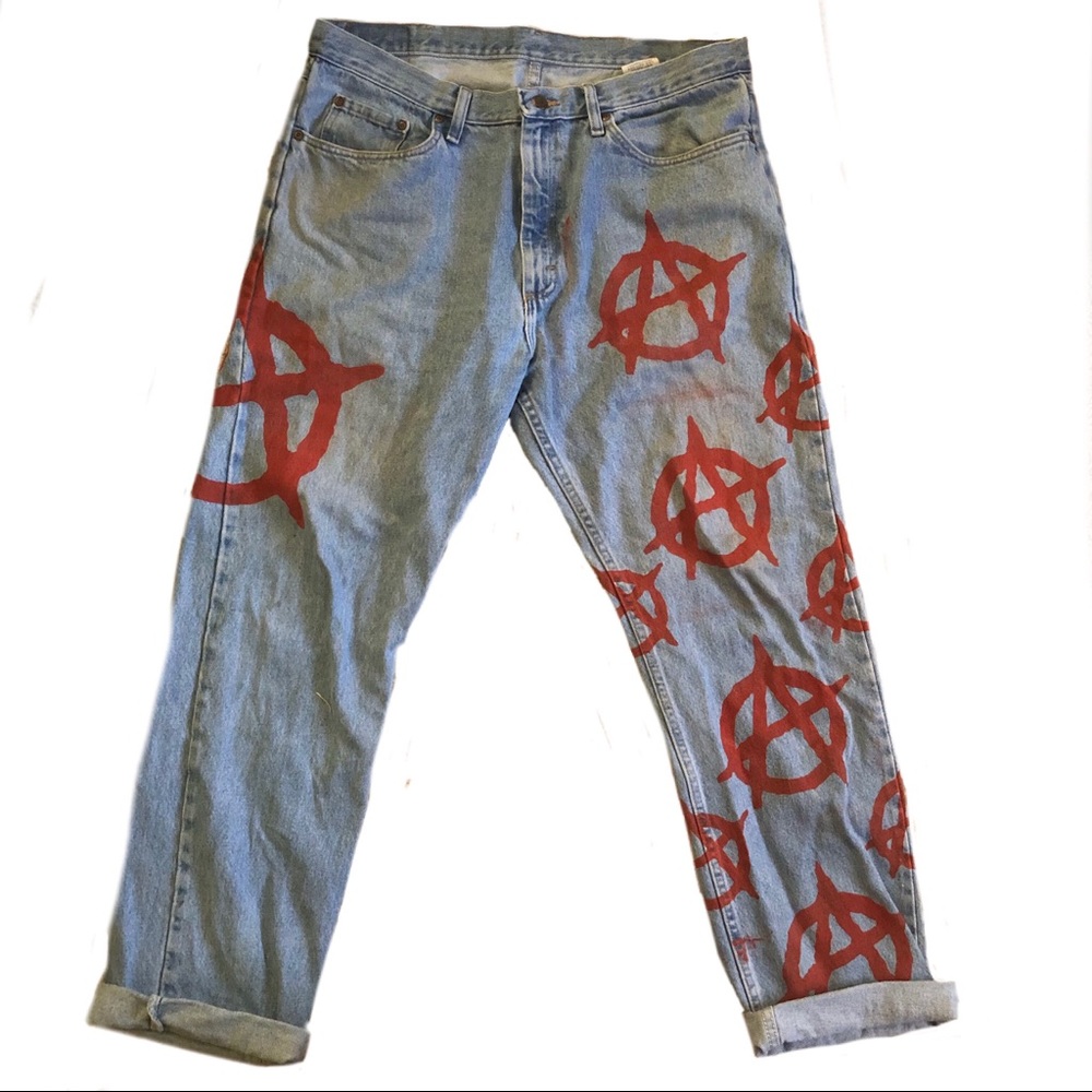 Anarchy pants made by me - Picture 1 of 5